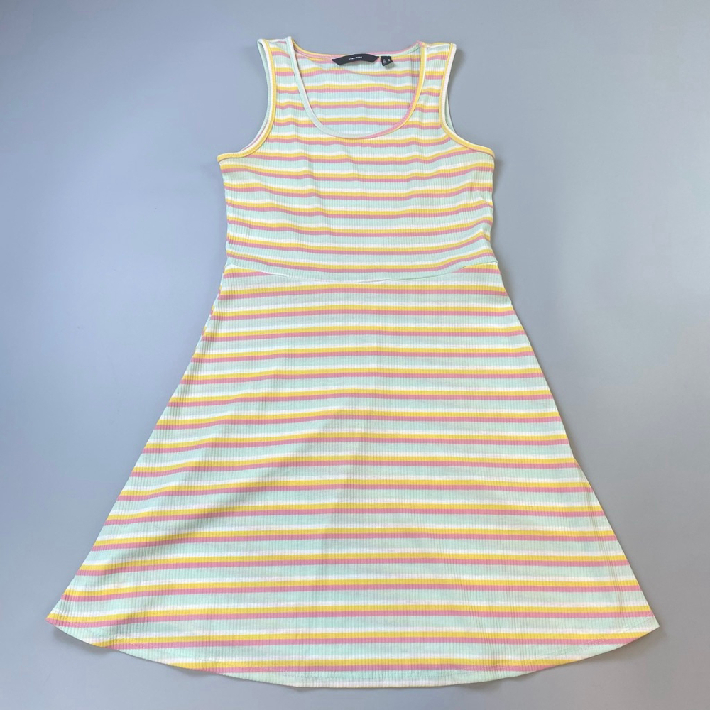 Vero Moda Dress Medium Pastelcore Indie Sleaze Y2K Minimalist Summer Soft Girl